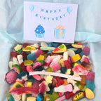 Non Fizzy pick n mix selection! Your favourite Non-fizzy sweets in a 1KG box perfect for yourself or loved one. Snack Sweets