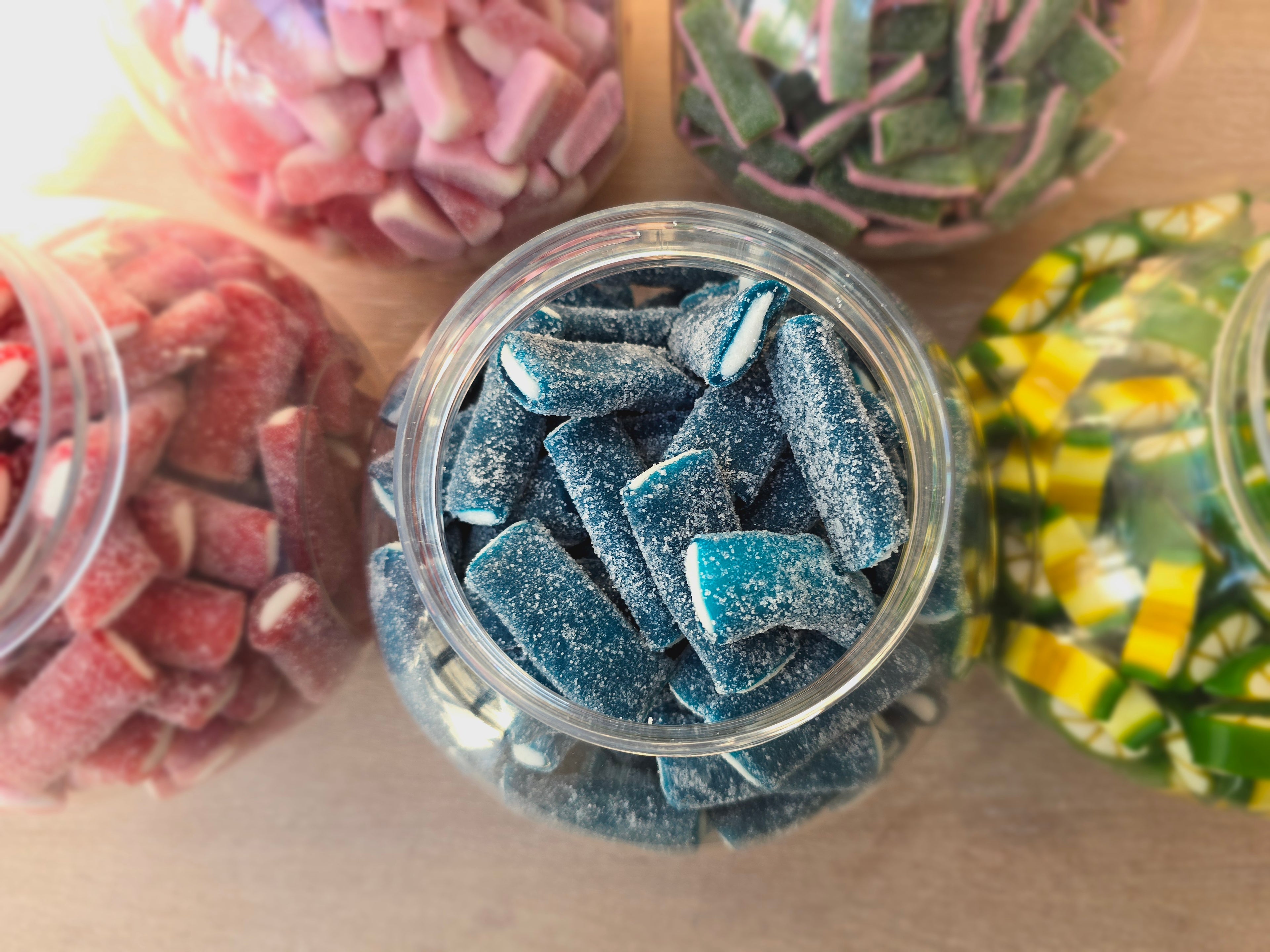 Fizzy/sugared sweets - Pick your own by 100grams