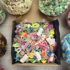 1 KG Pick n Mix Sweets Packed LIVE - Unique Mix of Your Favourites and Unusual Sweets in craft Box. Candy