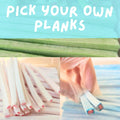 Pick your own Planks, inverted pencils and Pencils - Rayaditos, planks and inverted pencils 100gram pick your own mix