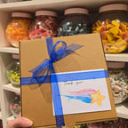 Pregnancy cravings Gift box - Pick n mix gift box! 1KG gift box perfect for every age. New baby girl sweet box, Pregnancy gift sweet box