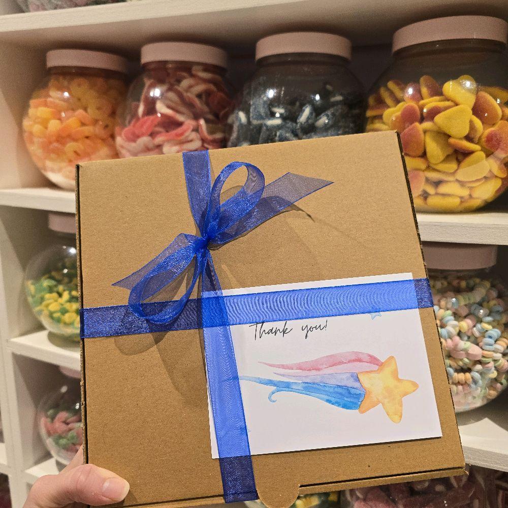 Pregnancy cravings Gift box - Pick n mix gift box! 1KG gift box perfect for every age. New baby girl sweet box, Pregnancy gift sweet box