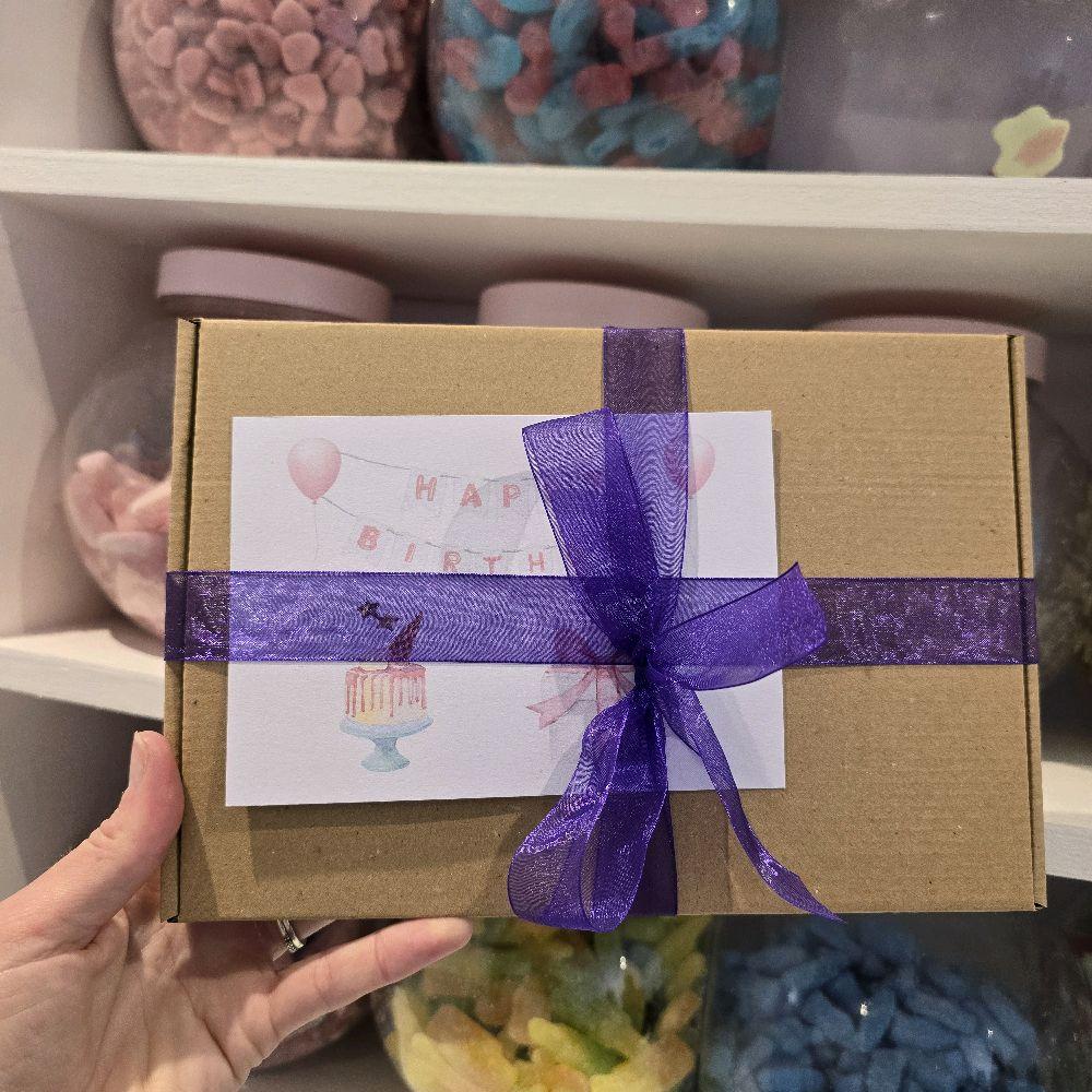 450gram/500gram multibuy sweet pick n mix gift boxes - Pick n mix gift box! 1KG gift box perfect for every age. Birthday sweet box
