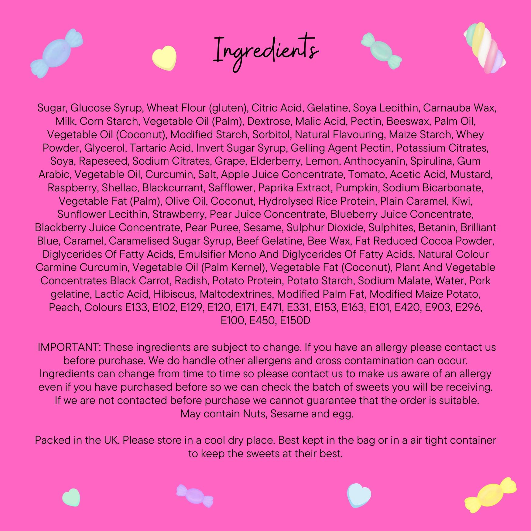 Small pick n mix jar - Pick n mix sweet jar! Perfect for every age. Sweets