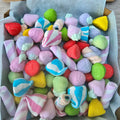 Mallow mix selection! Your favourite fizzy sweets in a 600gram pick n mix box perfect for yourself or loved one.