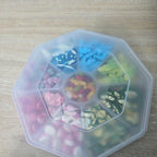 9 segment plastic sweet tray - Pick n Mix Sweets - Unique Mix of Your Favourites and Unusual Sweets in craft Box. Candy