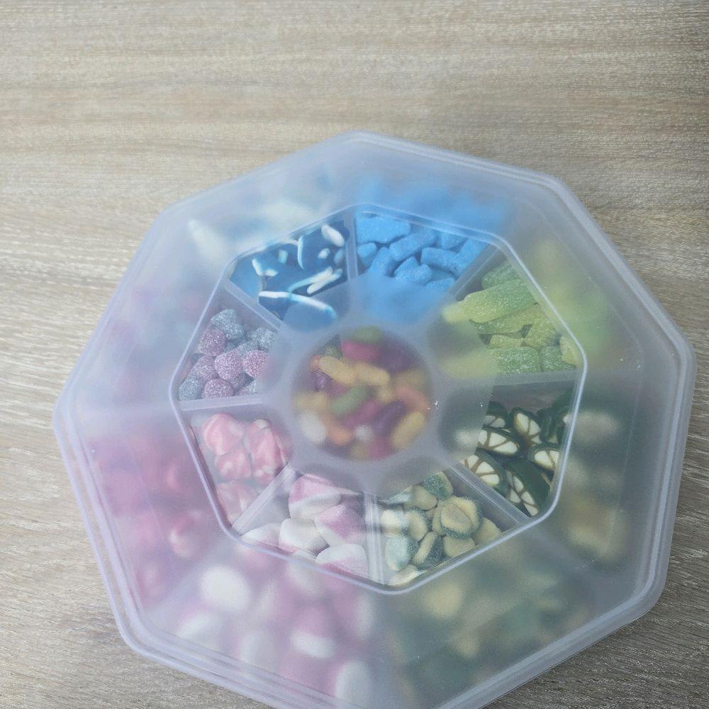 9 segment plastic sweet tray - Pick n Mix Sweets - Unique Mix of Your Favourites and Unusual Sweets in craft Box. Candy