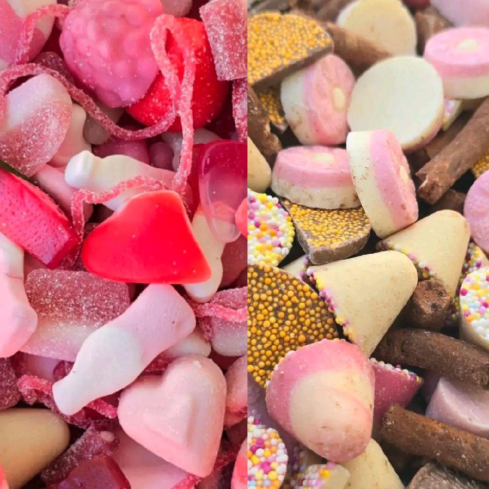 Get well soon Gift box - Pick n mix gift box! 1KG gift box perfect for every age. Get well sweet box