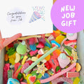 New job Gift box - Pick n mix gift box! 1KG gift box perfect for every age. Congratulations sweet box