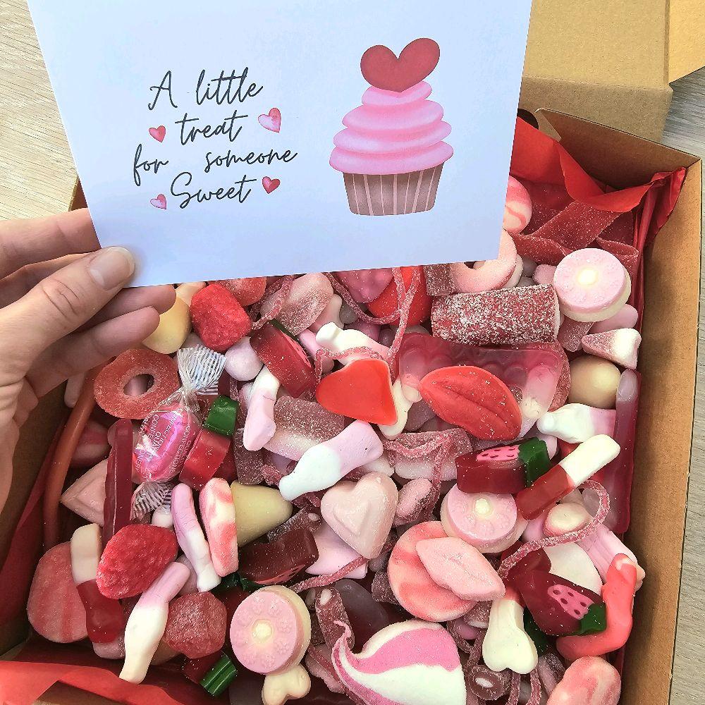 Thank You Gift box - Pick n mix gift box! 1KG gift box perfect for every age. Thank You sweet box