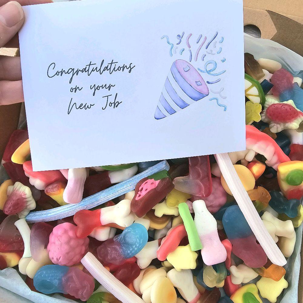 Non Fizzy pick n mix selection! Your favourite Non-fizzy sweets in a 1KG box perfect for yourself or loved one. Snack Sweets