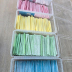 Planks - Pick your own pick n mix Planks 100g per choice of sweet! Pick N Mix Uk Bonbon Snack Lemon Strawberry Watermelon Raspberry Strawberry and cream