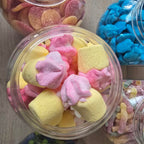Mallow mix selection! Your favourite fizzy sweets in a 600gram pick n mix box perfect for yourself or loved one.